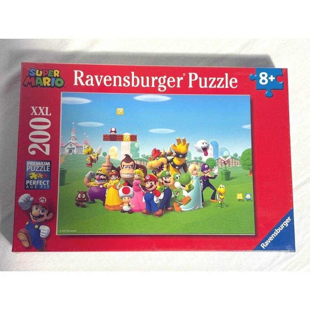 Ravensburger Super Mario XXL 200 Piece Jigsaw Puzzle Nintendo Characters 129935